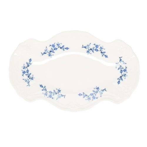 Półmisek 39x25 cm BLUE RETRO