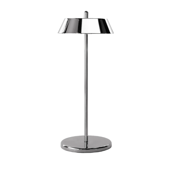 VERLO Lampa stołowa OXFORD 28 cm srebrna