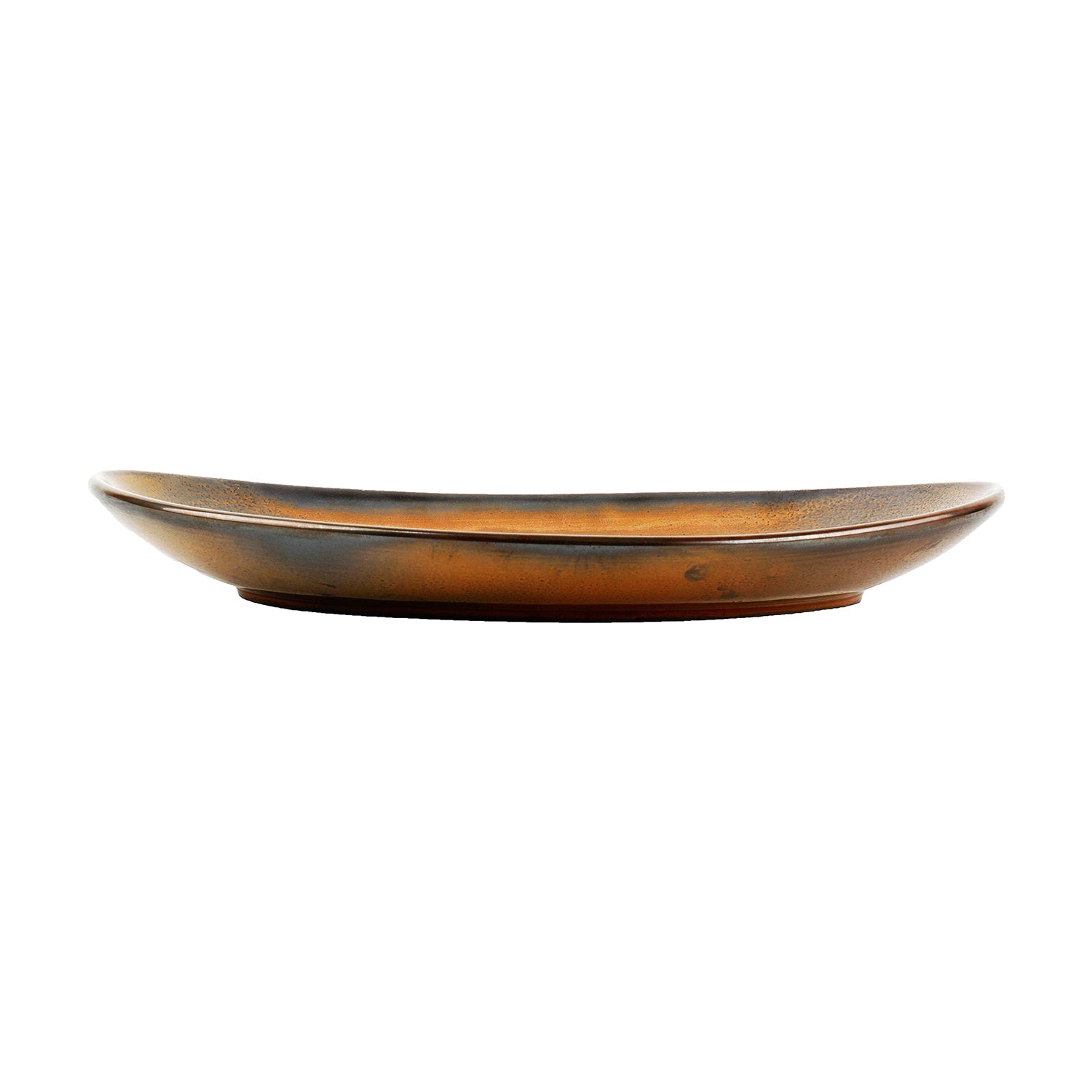 ESCURA Półmisek dark brown 33x22,5xH4cm