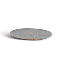 Talerz 20cm hammered silver Brass