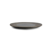 Talerz 27,5cm striped silver Brass