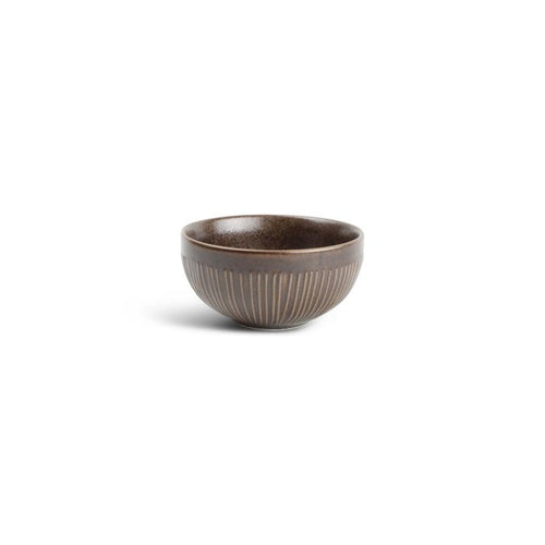 Miska 8,5xH4cm line copper Brass