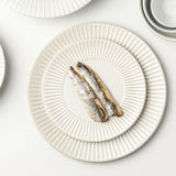 Fine 2 Dine Brass White Striped Miska 8,5xH4 cm
