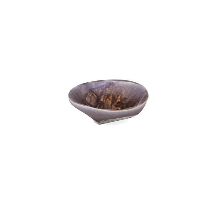 Miska 18xH6,5cm oyster dusty purple Icon