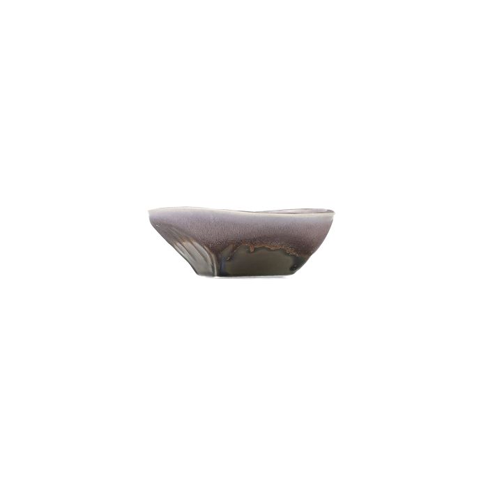 Miska 18xH6,5cm oyster dusty purple Icon