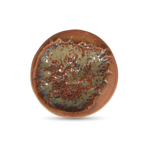 Miska 25,5xH5cm crab burnt orange Icon