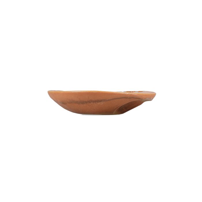 Miska 25,5xH5cm crab burnt orange Icon