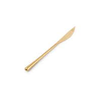 REVIVE Nóż stołowy złoty matowy 22,5 cm – komplet 6 szt.