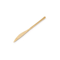 REVIVE Nóż stołowy złoty matowy 22,5 cm – komplet 6 szt.