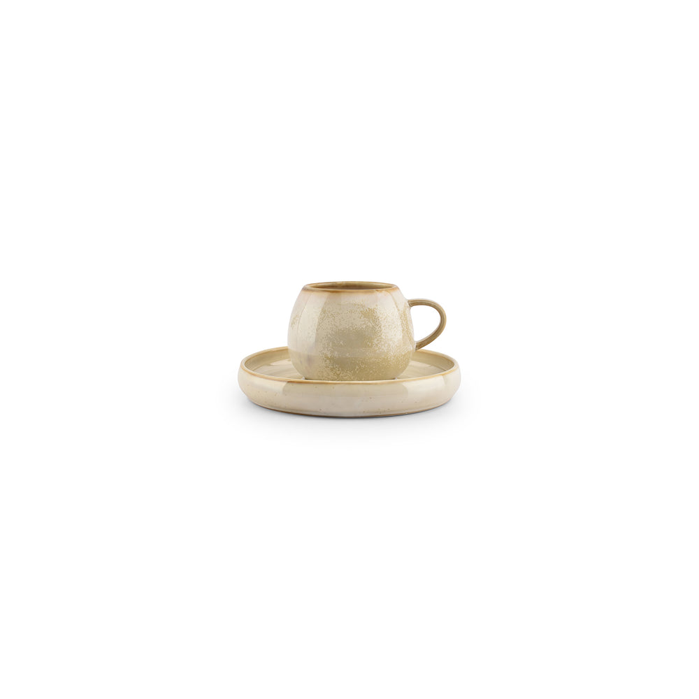 AROMA Filiżanka 190 ml perłowa