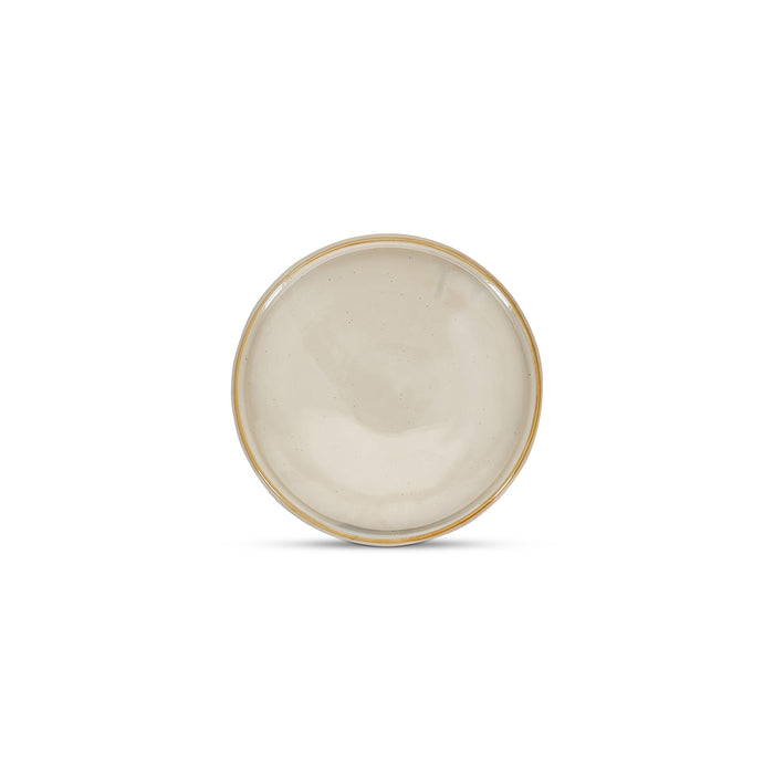 AROMA Talerz 21,5 cm perłowy