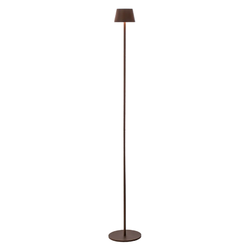 VERLO Lampa podłogowa TALI 123 cm brązowa