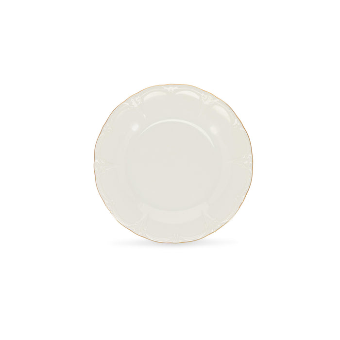 Talerz płaski 21 cm GOLD RETRO