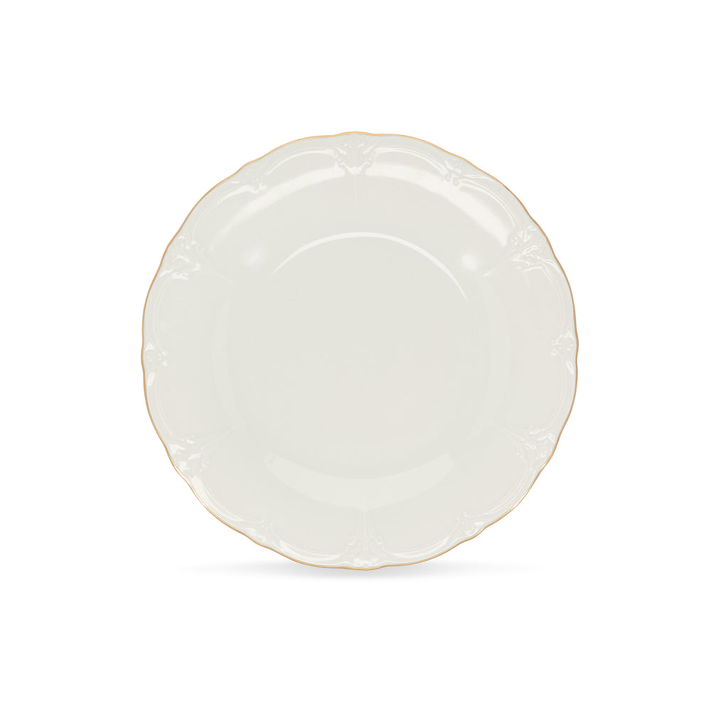 Talerz płaski 27,5 cm GOLD RETRO