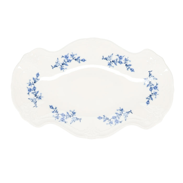 Półmisek 39x25 cm BLUE RETRO