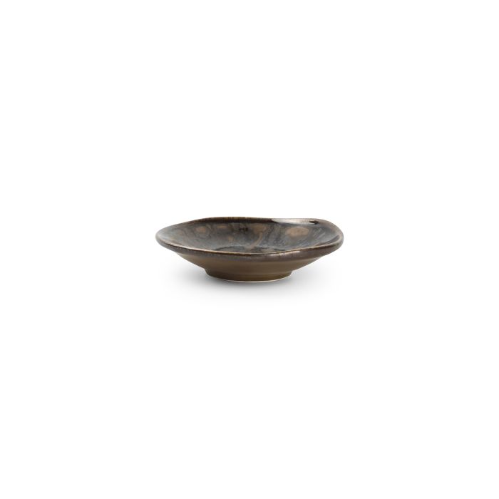 Talerz płaski 9cm gold flaked Nobile