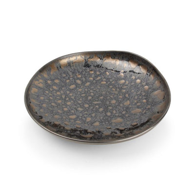 Talerz głęboki 26xH4cm gold flaked Nobile