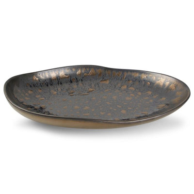 Półmisek 35x23xH5cm gold flaked Nobile