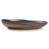 Półmisek 35x23xH5cm gold flaked Nobile