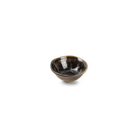 Miska 7xH3cm gold flaked Nobile