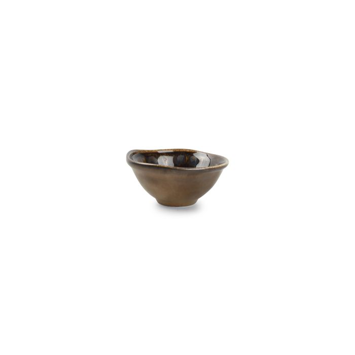Miska 7xH3cm gold flaked Nobile