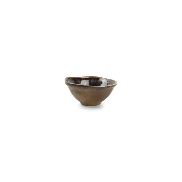 Miska 7xH3cm gold flaked Nobile