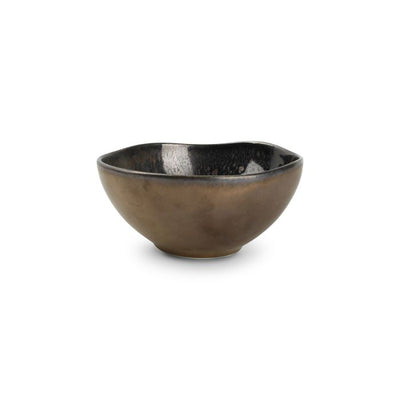 Miska 15xH7cm gold flaked Nobile