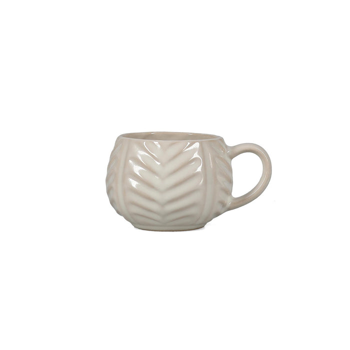 ARTO Kubek Leaf 400 ml beżowy
