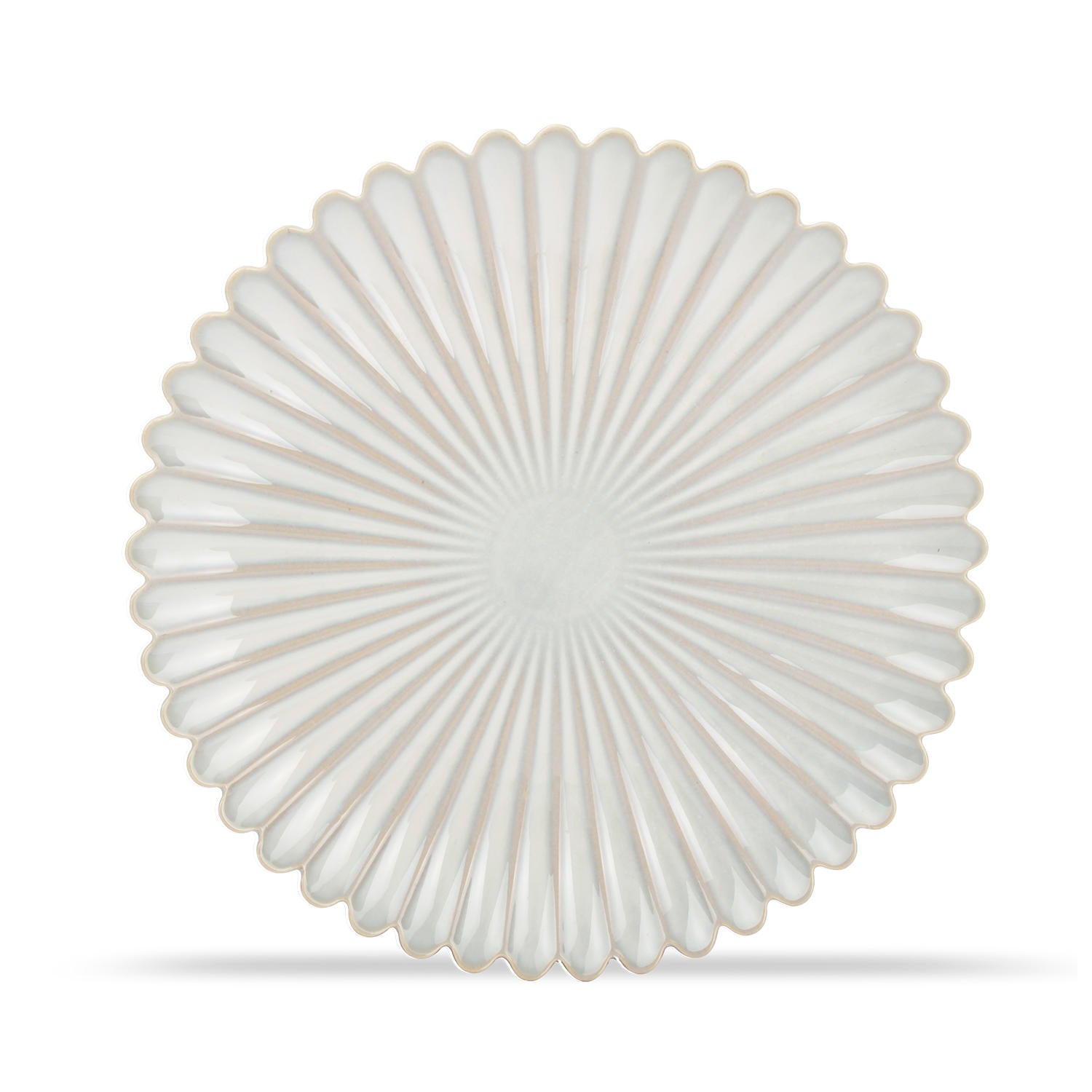 LOTUS Talerz 25 cm nuance white