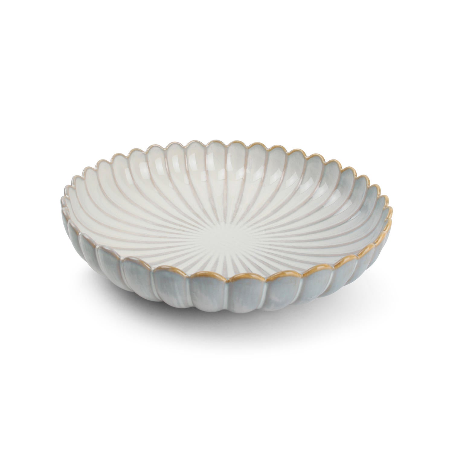 LOTUS Talerz głęboki 24xH5 cm nuance white