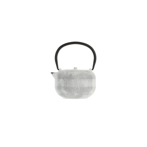 SENCHA Czajnik żeliwny do herbaty 700 ml biały