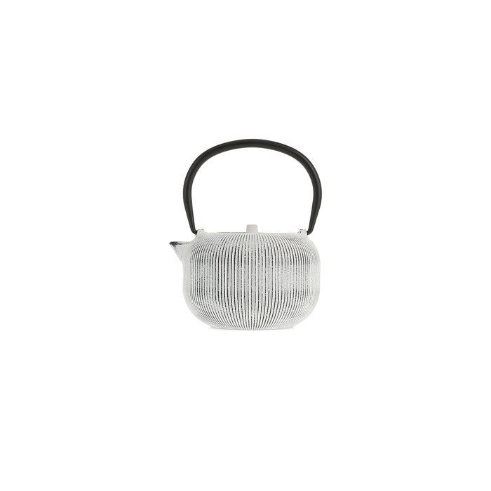 SENCHA Czajnik żeliwny do herbaty 700 ml biały