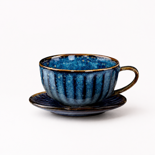 DEEP BLUE Filiżanka do kawy / herbaty 210 ml