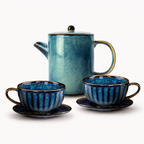 DEEP BLUE zestaw do herbaty