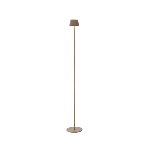 VERLO Lampa podłogowa TALI 123 cm piaskowa