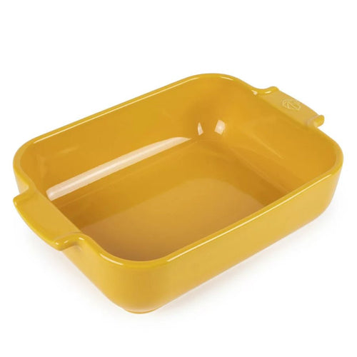 APPOLIA Naczynie prostokątne 32 cm szafranowy / PEUGEOT - OD Kuchni Strony