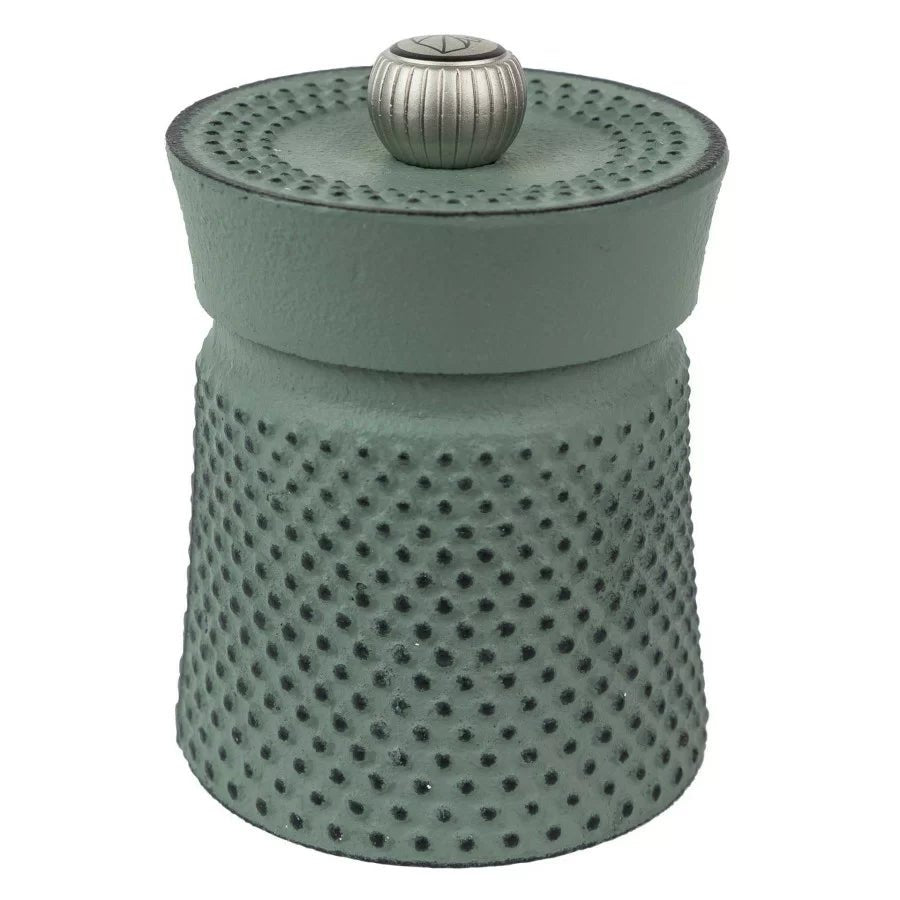 BALI CAST IRON Młynek do pieprzu seledynowy 8 cm / PEUGEOT
