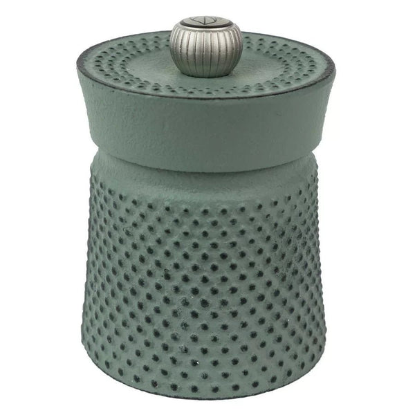 BALI CAST IRON Młynek do pieprzu seledynowy 8 cm / PEUGEOT