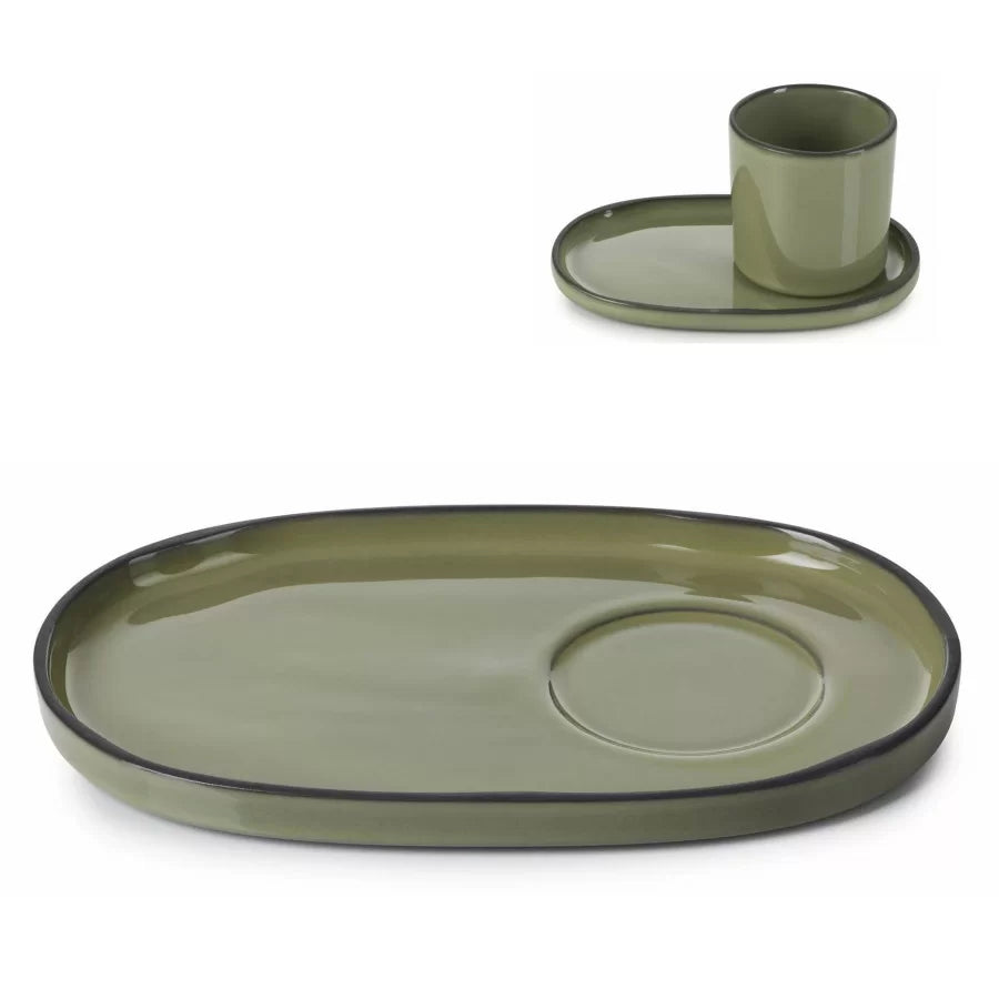 CARACTERE Spodek 13 x 8 cm Kardamon / REVOL