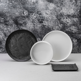 CHIC LIVELLI BLACK Półmisek 40 cm