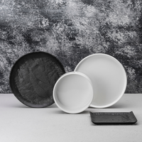CHIC LIVELLI BLACK Półmisek 40 cm
