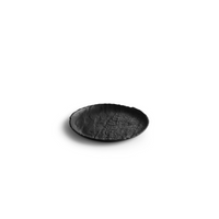 CHIC LIVELLI BLACK Talerz płaski 16 cm