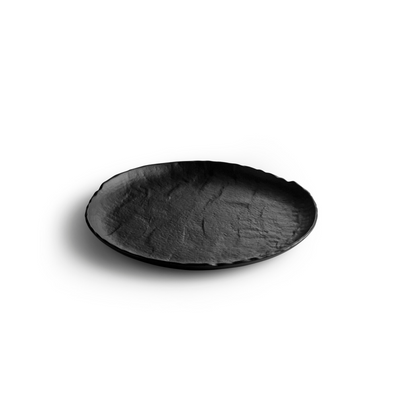 CHIC LIVELLI BLACK Talerz płaski 26 cm