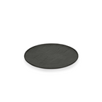 CHIC Livelli Black Talerz płaski z rantem 22 cm