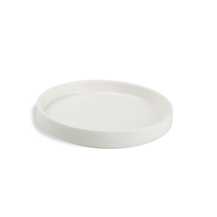 CHIC VERSO WHITE Talerz płaski sztaplowany 14 cm