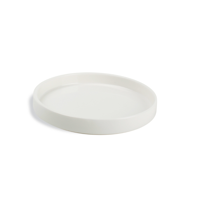 CHIC VERSO WHITE Talerz płaski sztaplowany 14 cm
