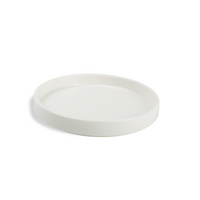CHIC VERSO WHITE Talerz deserowy sztaplowany 20 cm