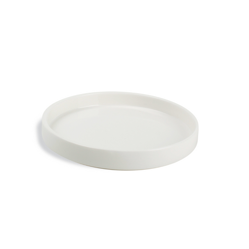 CHIC VERSO WHITE Talerz deserowy sztaplowany 20 cm