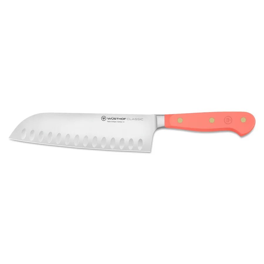 CLASSIC COLOUR Nóż Santoku 17/30,3 cm brzoskwiniowy / WÜSTHOF - OD Kuchni Strony