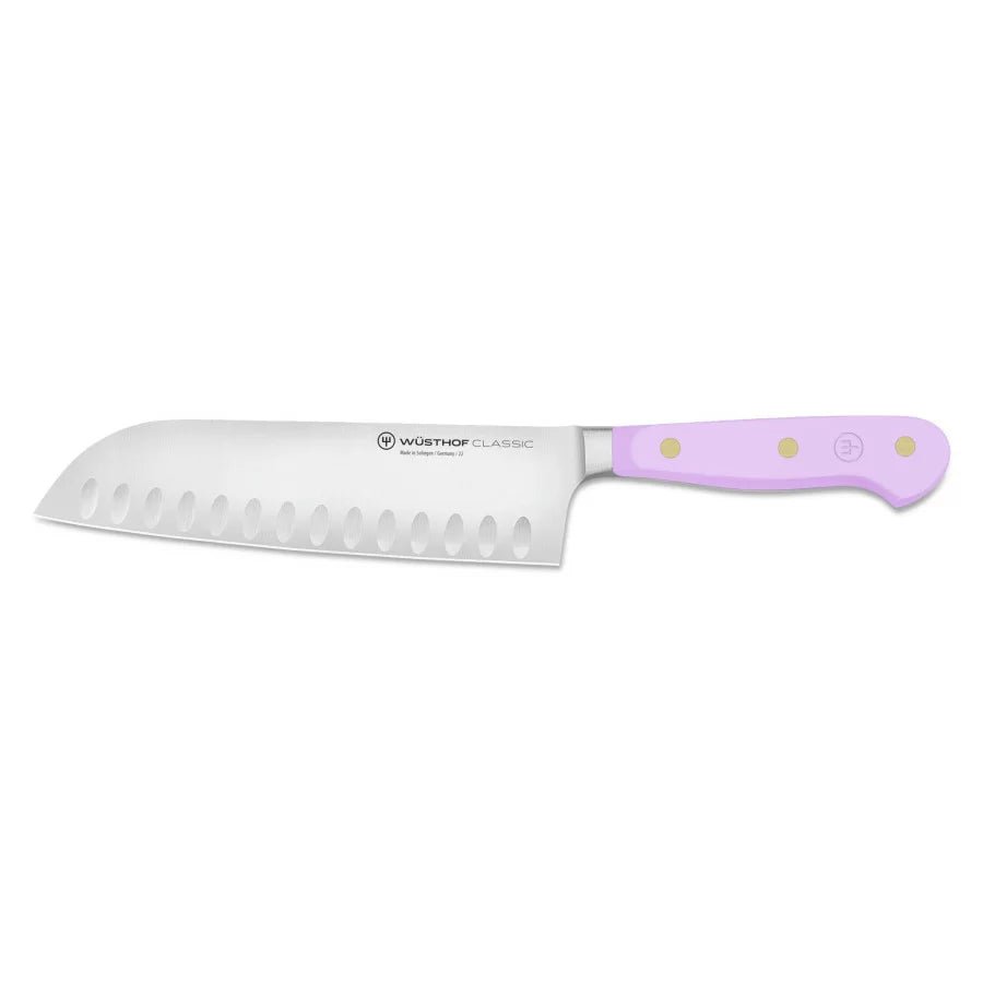 CLASSIC COLOUR Nóż Santoku 17/30,3 cm fioletowy / WÜSTHOF - OD Kuchni Strony